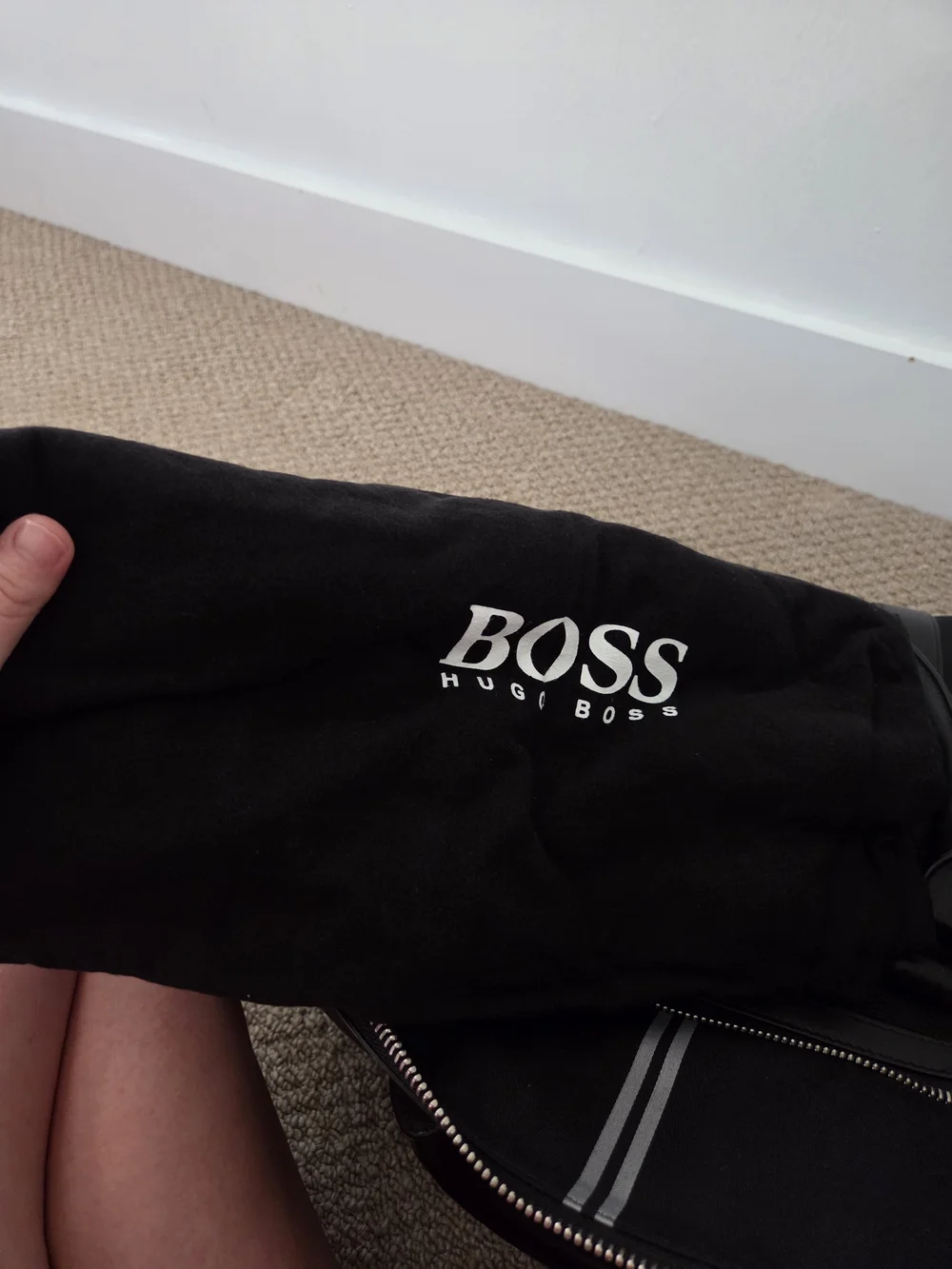HUGO BOSS Black Men’s Weekender Bag